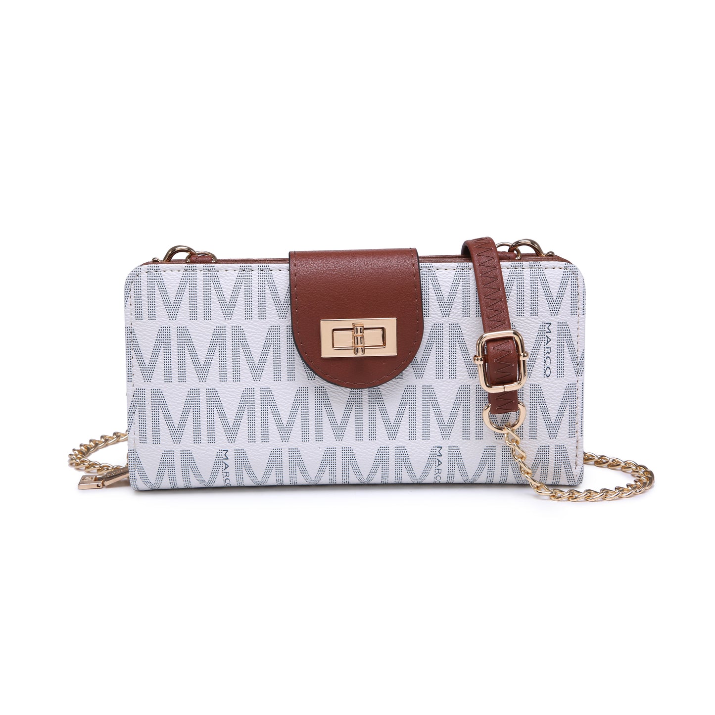 MKP COLLECTION Women Fashion Small Crossbody Shoulder Bag Cell Phone Zip Wallet Purse and Handbags Clutch Credit Card Holder with Chain Strap