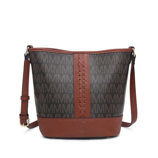 Bucket Hobo Bags for Women Vegan Leather Crossbody Purse and Handbag Designer Signature Tote Shoulder Bags