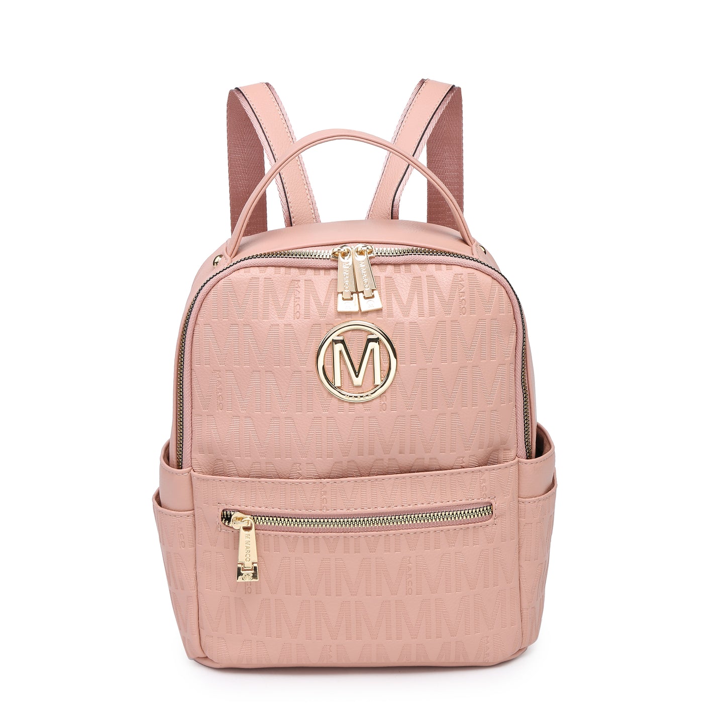 MKP Small Backpack Purse for Ladies Women Fashion Multi Pockets Daypacks with Front Zip Pocket